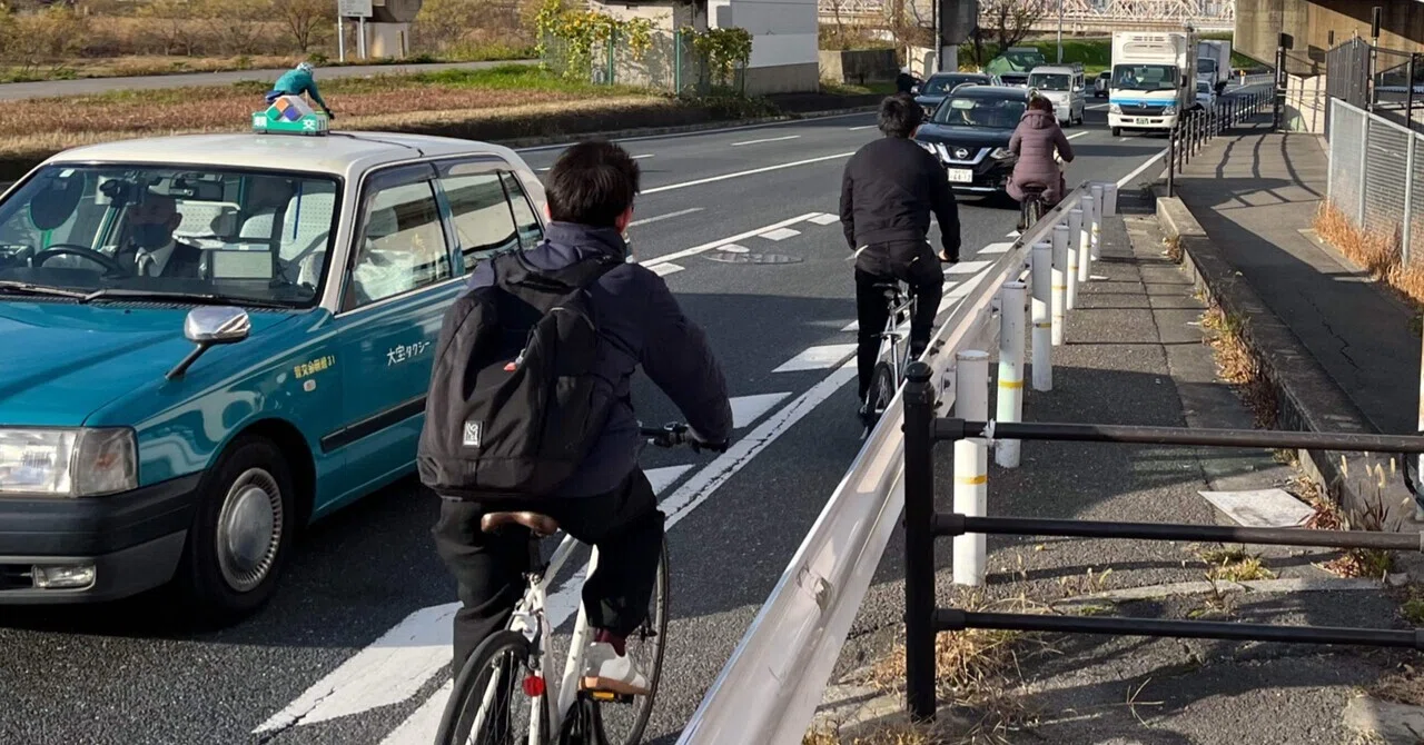 大阪の自転車利用環境を調べて考えてみた［長柄橋北詰編］｜酢水