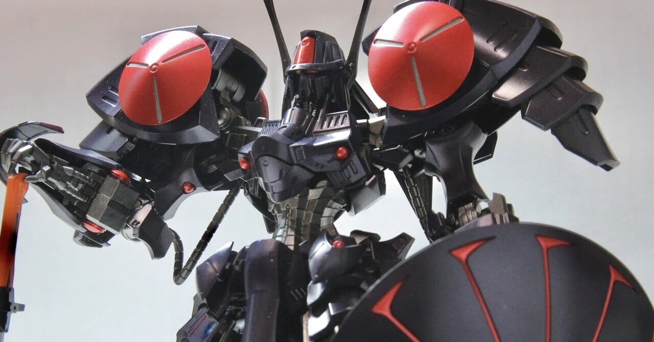 50作目】1/100 IMS バッシュ・ザ・ブラックナイト（黒騎士）完成 
