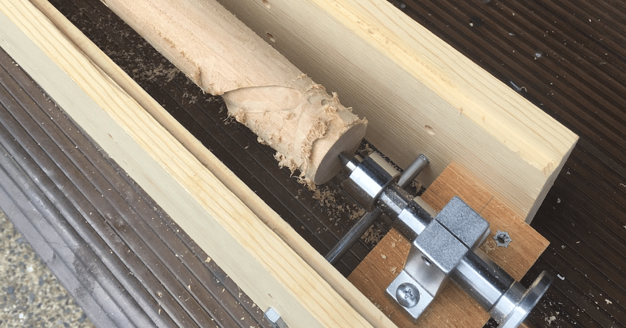 木工旋盤もどき ぼよん Note