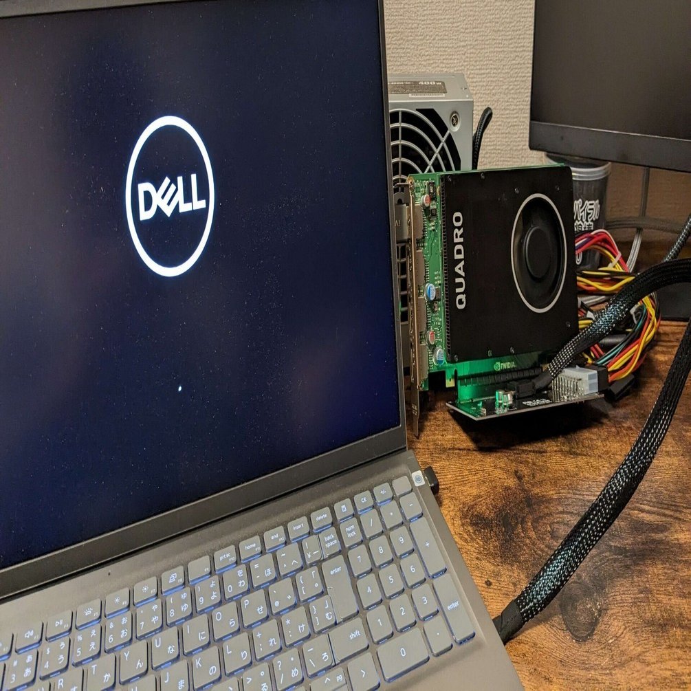 無理やりeGPU環境を構築した話(OCuLink環境構築)｜ぱるちゃんparuchan