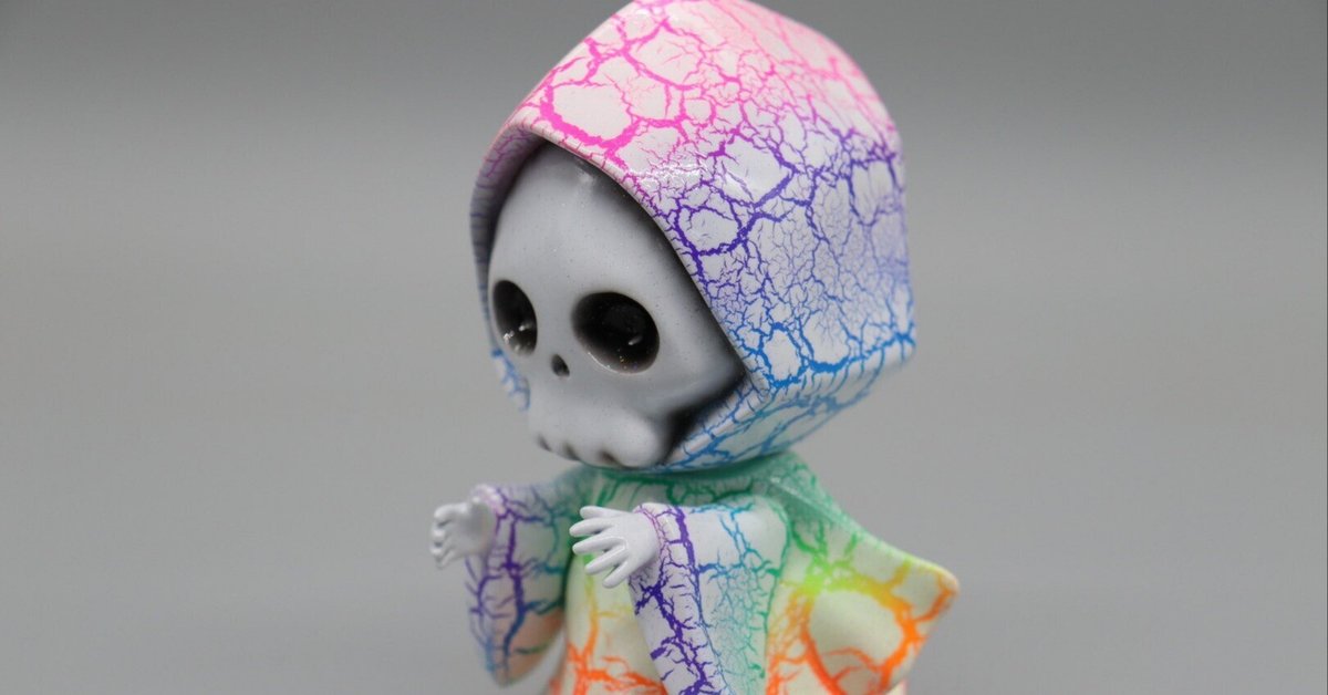 骸骨髑髏フィギュアソフビドクロガイコツペインターネット｜梅ZAWA
