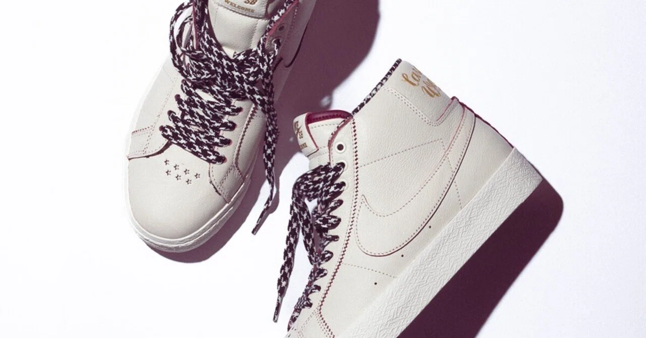 NIKE SBのWelcome Skateshop BLAZER MIDとストリートに咲く情熱の薔薇