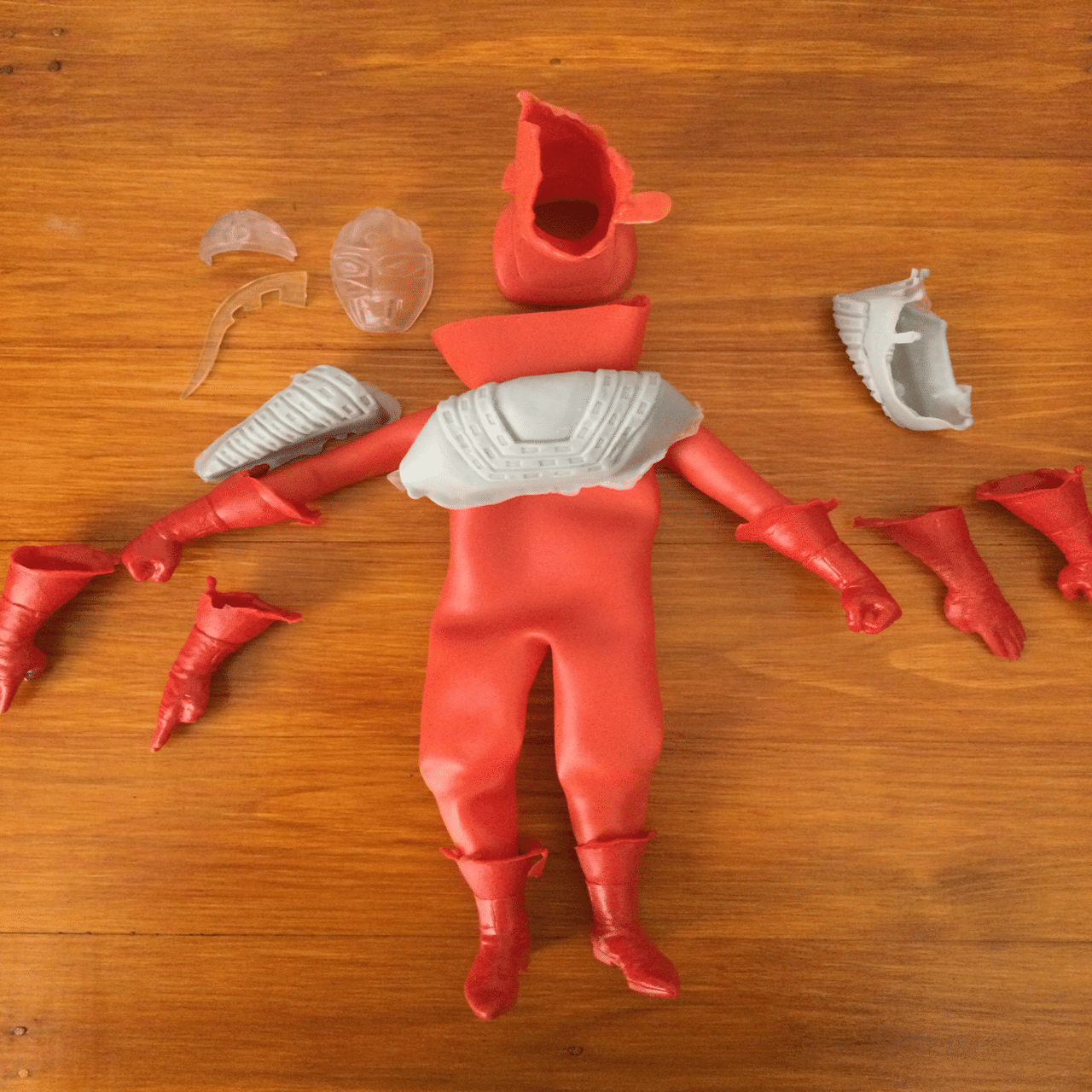 マーミット ウルトラセブン 組み立てキットラバー製（塗装済） マーミット ウルトラセブン 組み立てキットラバー製（塗装済