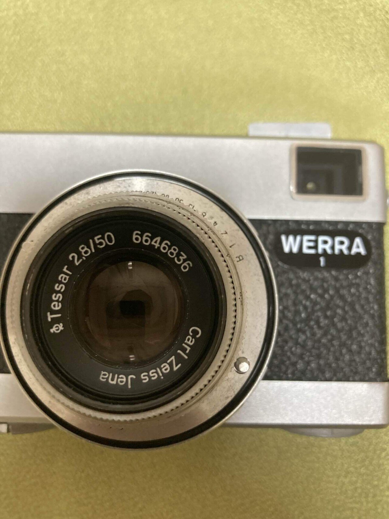 レンズを買いにいったはずが、なぜかWERRAのカメラも入手してい