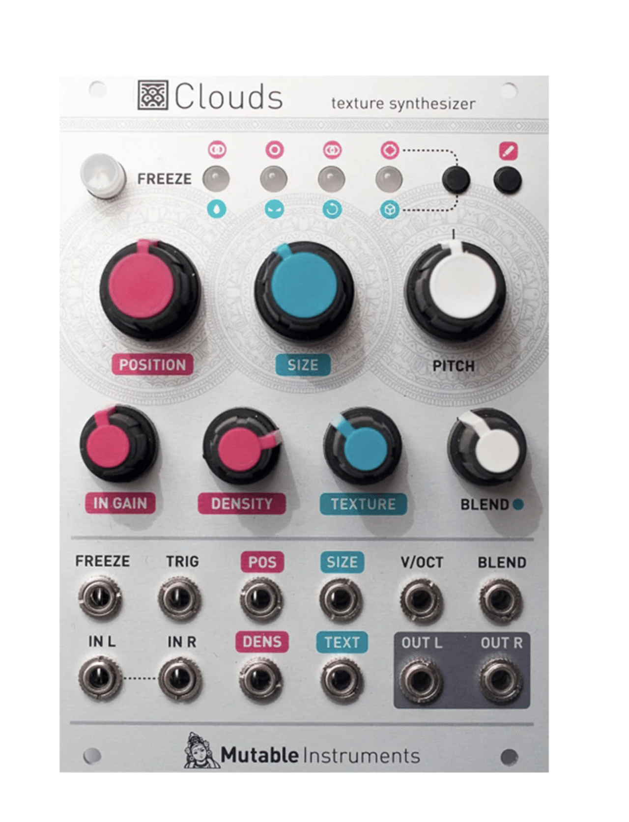 モジュラーシンセ】monsoonなど、 Mutable InstrumentsのClouds モジュラーシンセ】monsoonなど、 Mutable InstrumentsのClouds