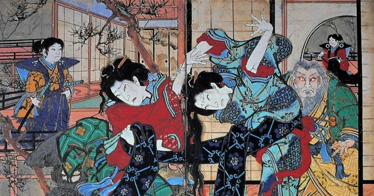 さ*て様 闇散らかした時に描いた絵 陰翳礼讃・闇に浮かぶ血みどろの残酷屏風絵「絵金蔵」【高知】 | 日本