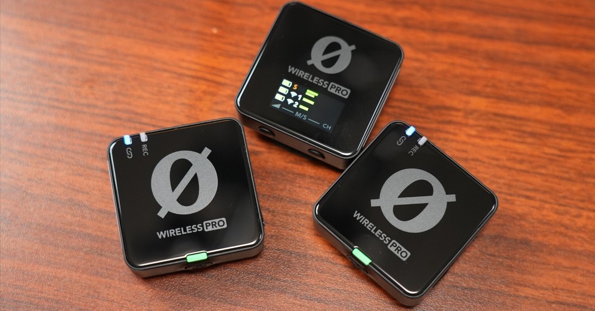RODE Wireless PROを、新機能「タイムコード」を中心に使い勝手