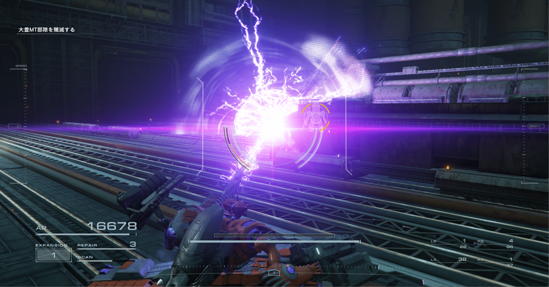 AC6対戦のマニュアル射撃｜Armored Geno