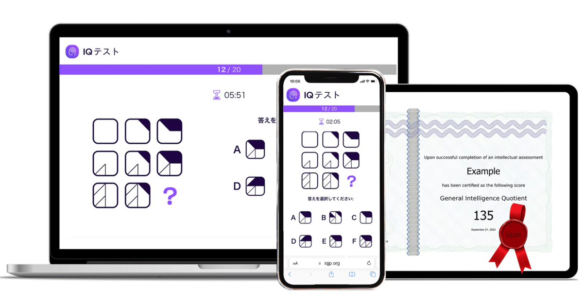 IQテストの世界を解き明かす： IQJP.orgのレビュー｜IQJP