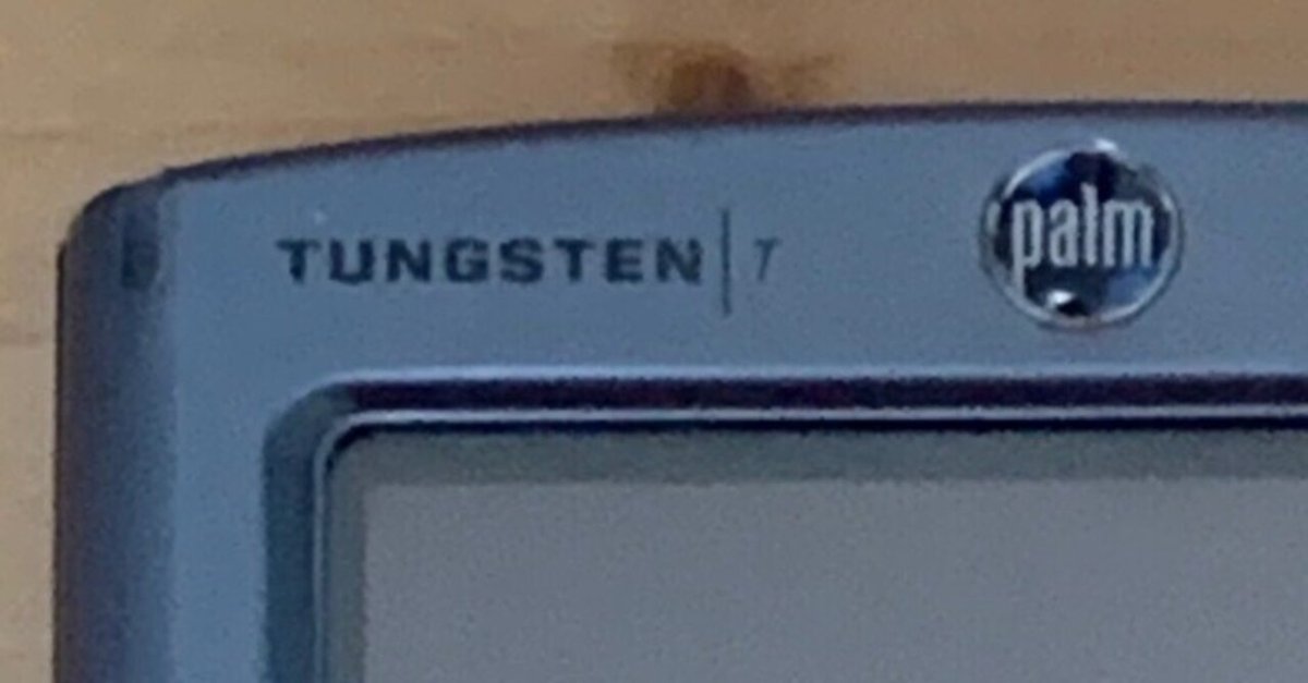 Palm】Tungsten T｜Ordinary Life