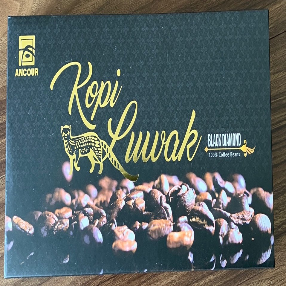 珈琲好きへのプレゼントに良し！幻のコーヒー豆、コピルアク。ブラック