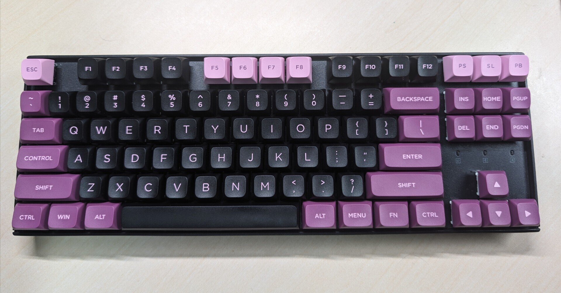 XVX PBT キーキャップ 169キー パープルキーキャップ ダブルショットキーキャップ フルセット プロファイルカスタムキーキャップ 6 XVX PBT キーキャップ 169キー パープルキーキャップ ダブルショット