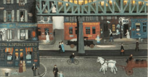 ミッシェル・ドラクロワ】 版画 / リトグラフ 「朝七時」 査定 買取