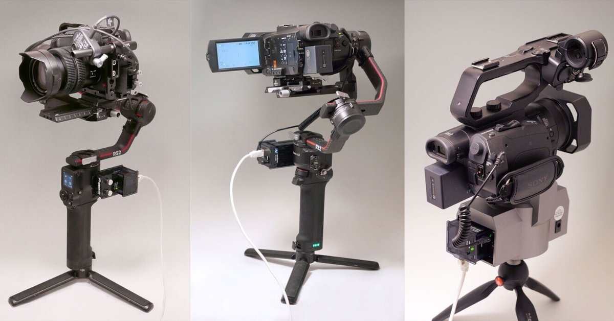 DJI RSシリーズ、MP-101をPTZヘッド化する「Project92.com PTZ