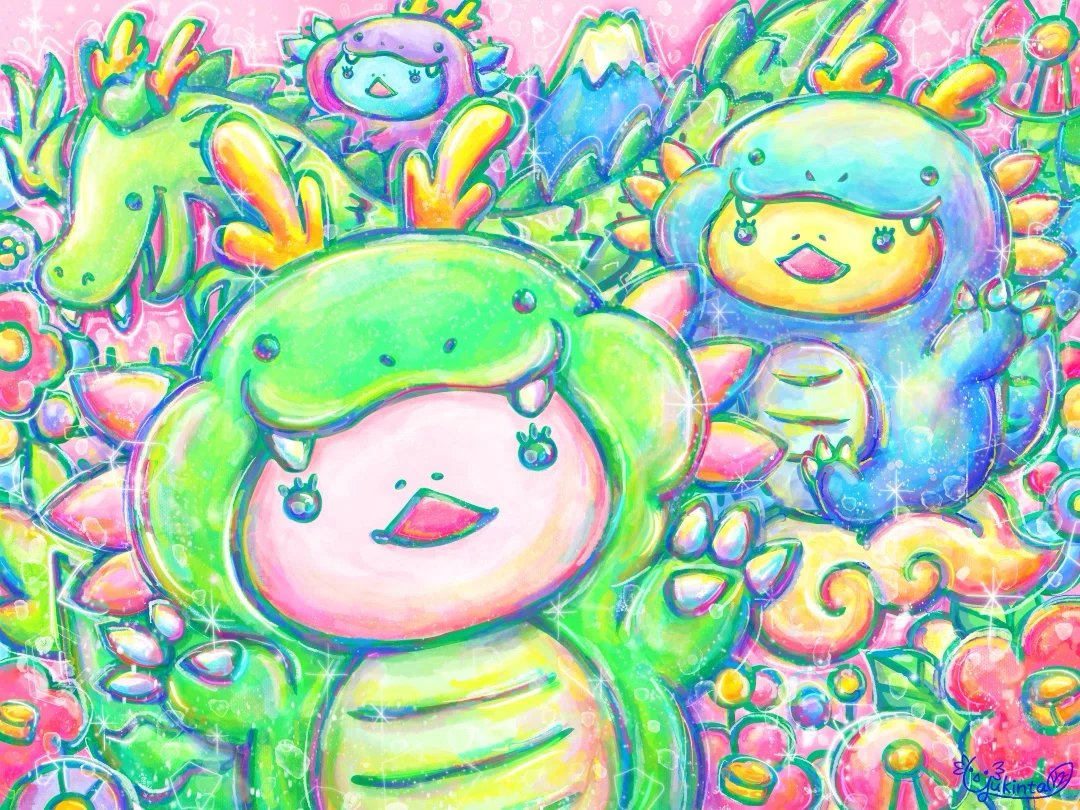 クリエイター戦記】かなえたい夢2024｜ユキンタ🎨🖌ｳｰﾊﾟｰﾙｰﾊﾟｰイラスト