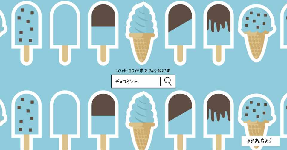 若年層対象 チョコミント味といえば チョコミントに関する調査 若年層対象 チョコミント味といえば チョコミントに関する調査