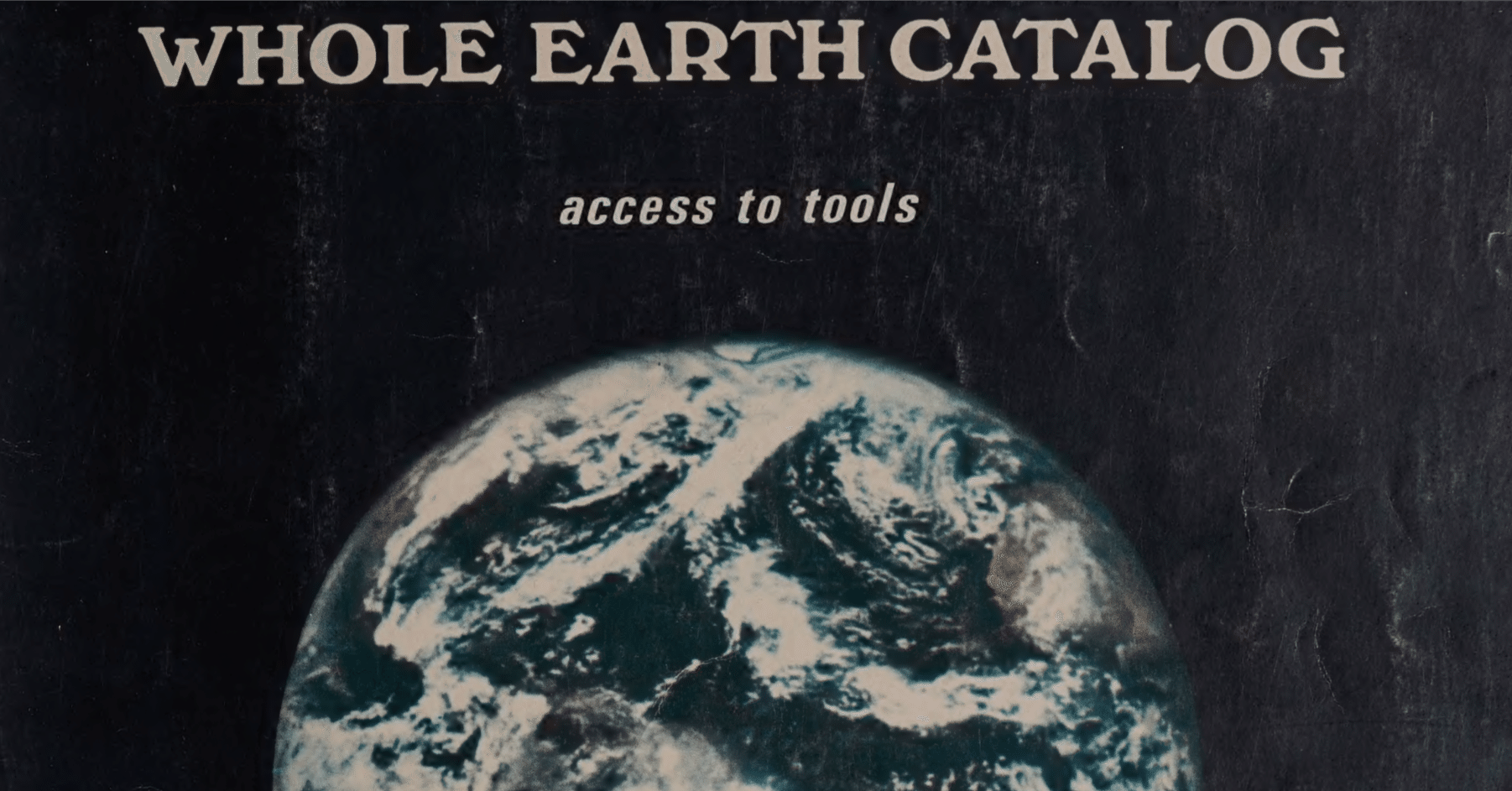 Whole Earth Catalog(全地球カタログ)が無料でダウンロードできる件