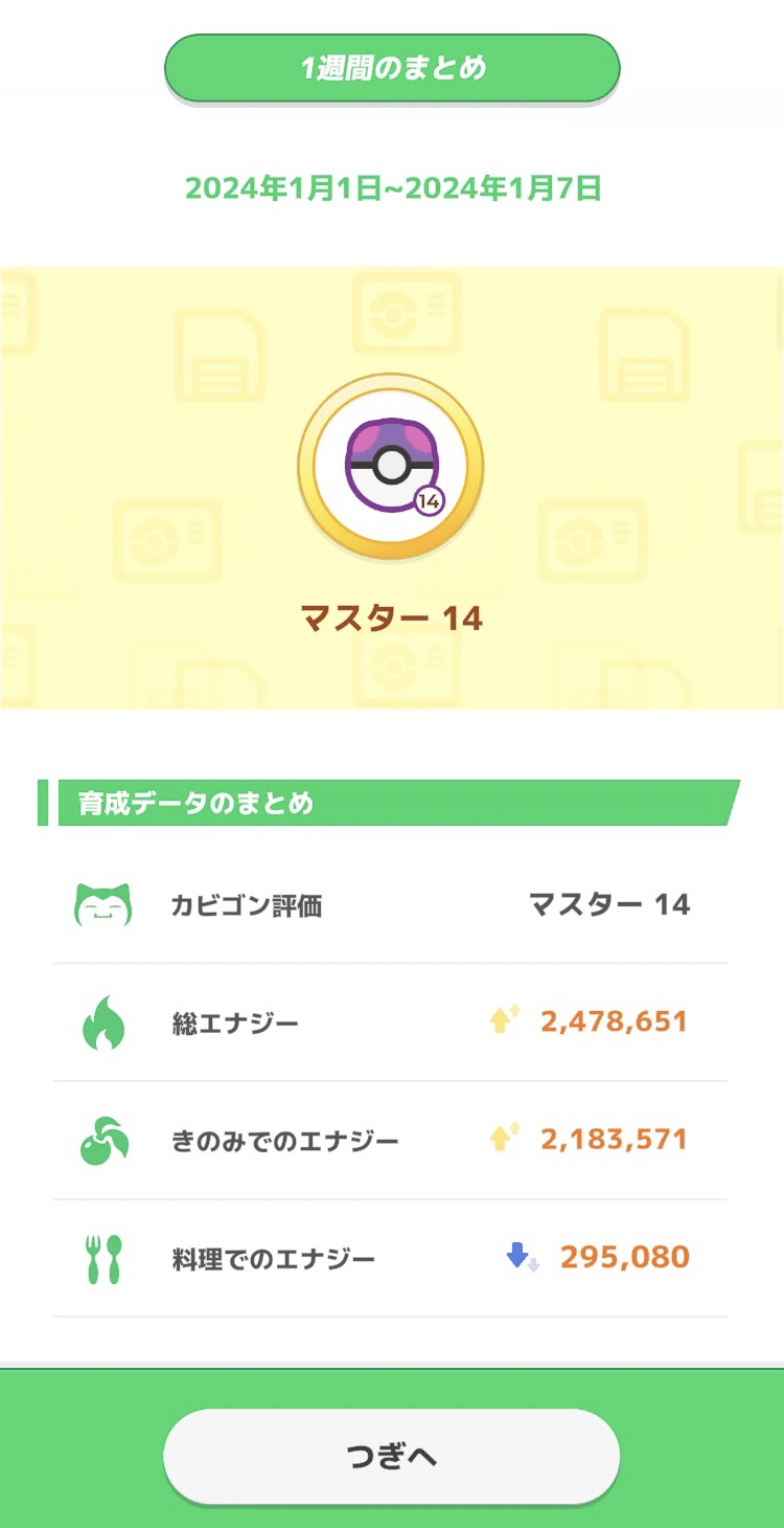 64_今日は通常色【ポケモンスリープ攻略記▽】｜nait