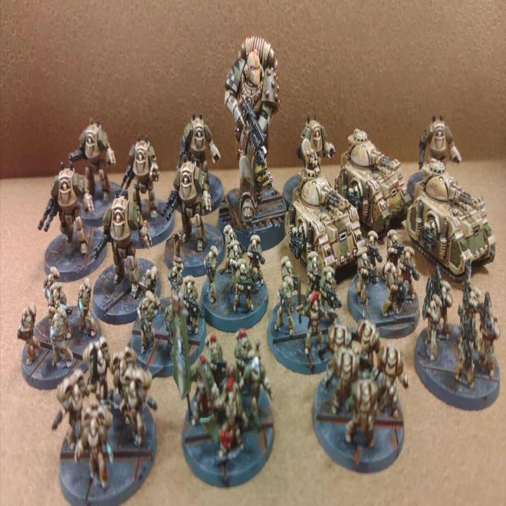 レギオンズ・インペリアリスを塗っている｜とがわ