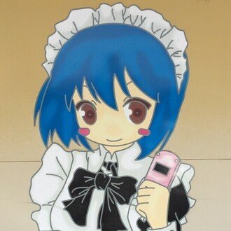 広告を見るやきそば