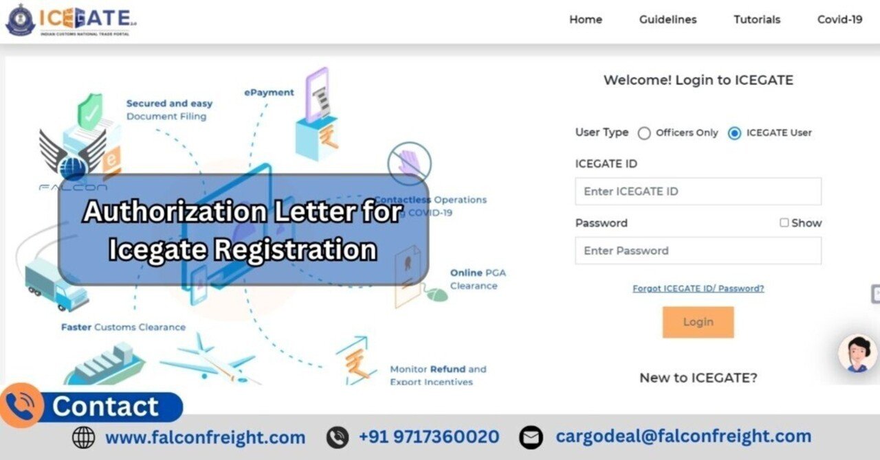 Authorization Letter For Icegate Registration Falconfreight Falcon 18 authorization-letter-for-icegate-registration-falconfreight-falcon-18