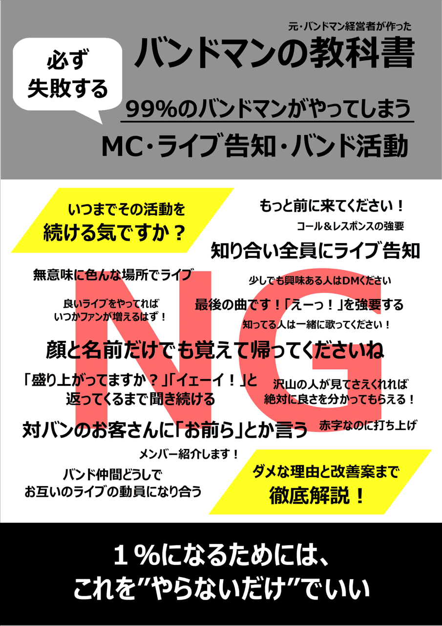 バンドマンの教科書 おとかぞく 超 初心者のための音楽サークル Note