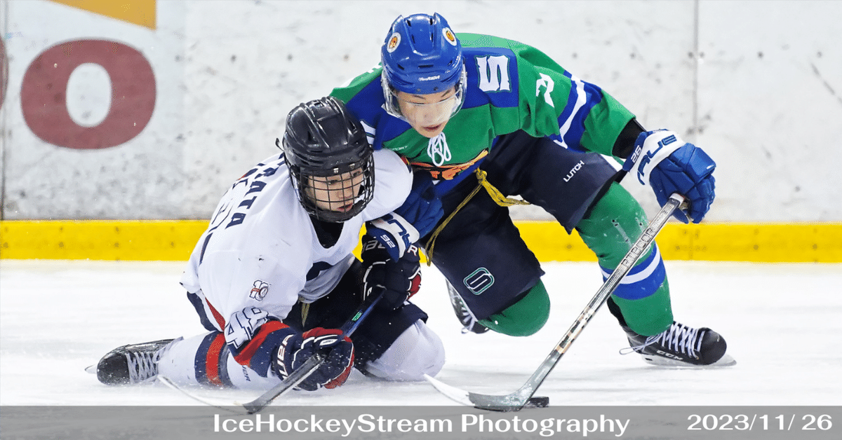 慶應義塾大学 4-3 専修大学 (2023/11/26)｜IceHockeyStream