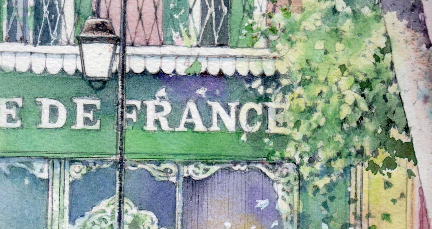 自選の水彩画｜福井良佑｜note