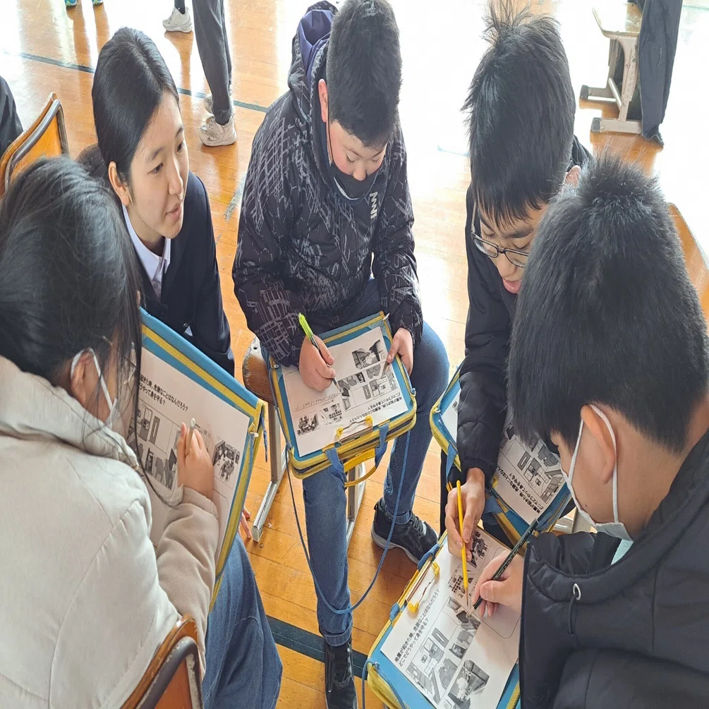 津南小学校で防災の出前授業 ～探究学習チーム「NEXUS」～【5年生