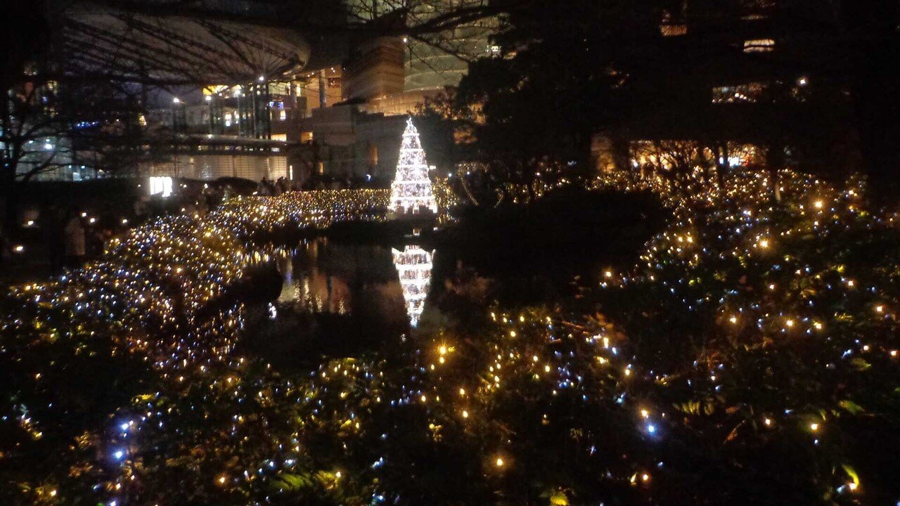 六本木ヒルズ_12月19日__毛利庭園7