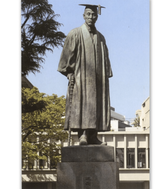 朝倉文夫作早稲田大学大隈重信銅像 大隈重信像 | 東京とりっぷ