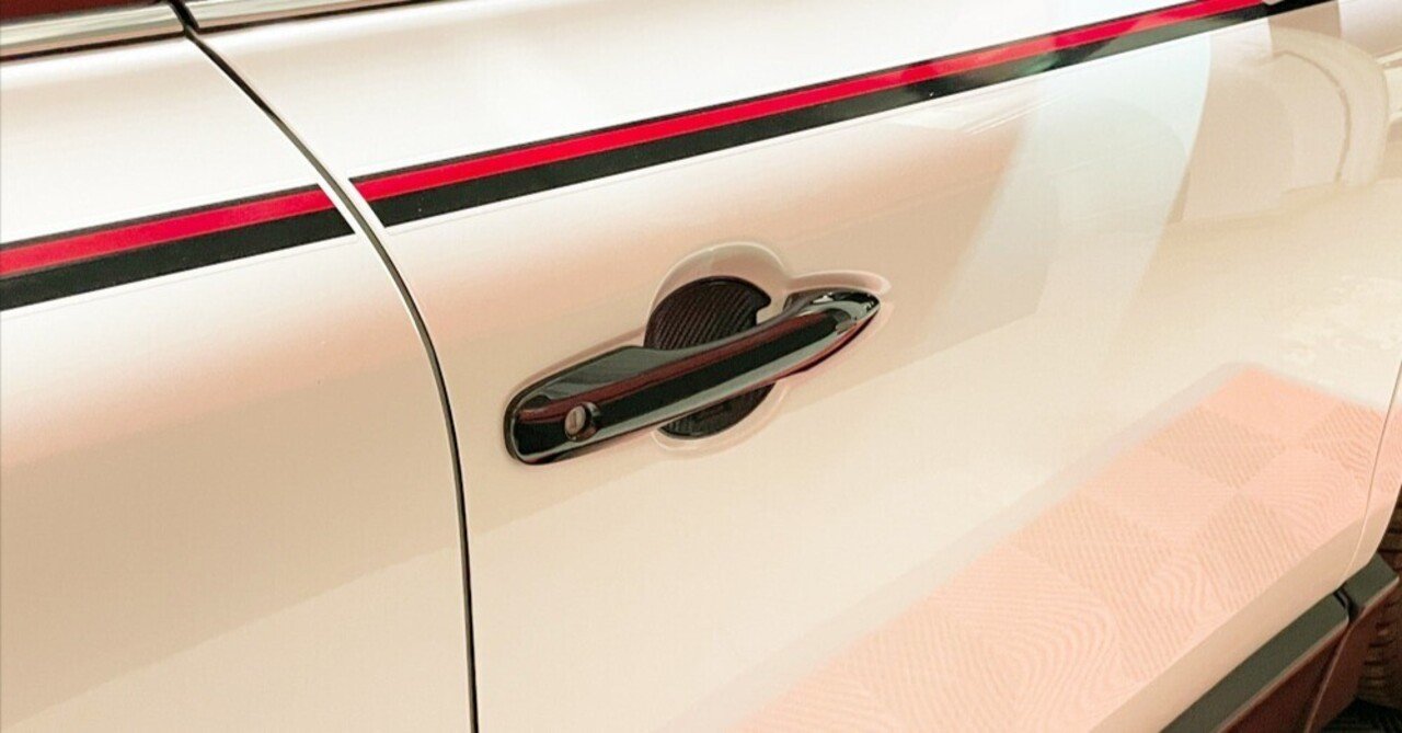 80ハリアー「ドアハンドルを黒く」。｜Grazio&Co.社長日記2.0