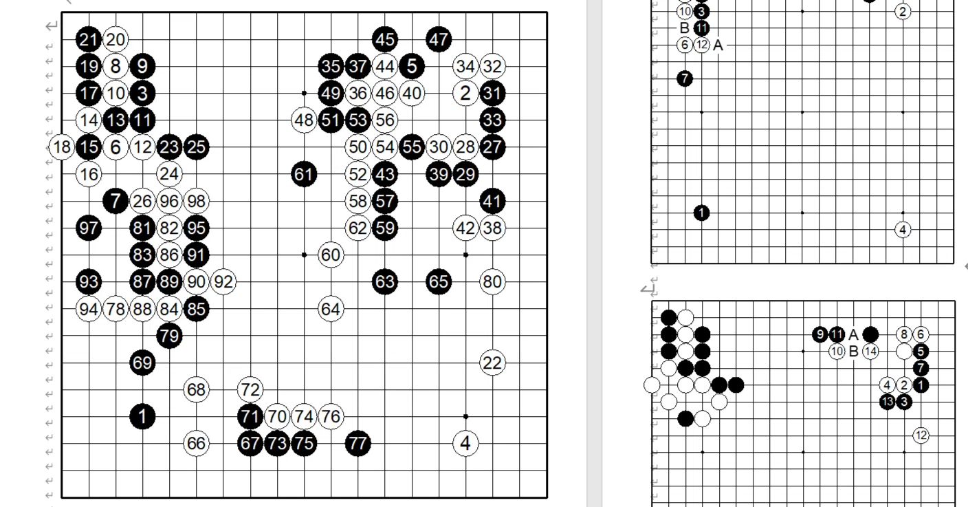 囲碁】全100回を目指す！上達に役立つ棋譜解説！！第12回「三々定石と
