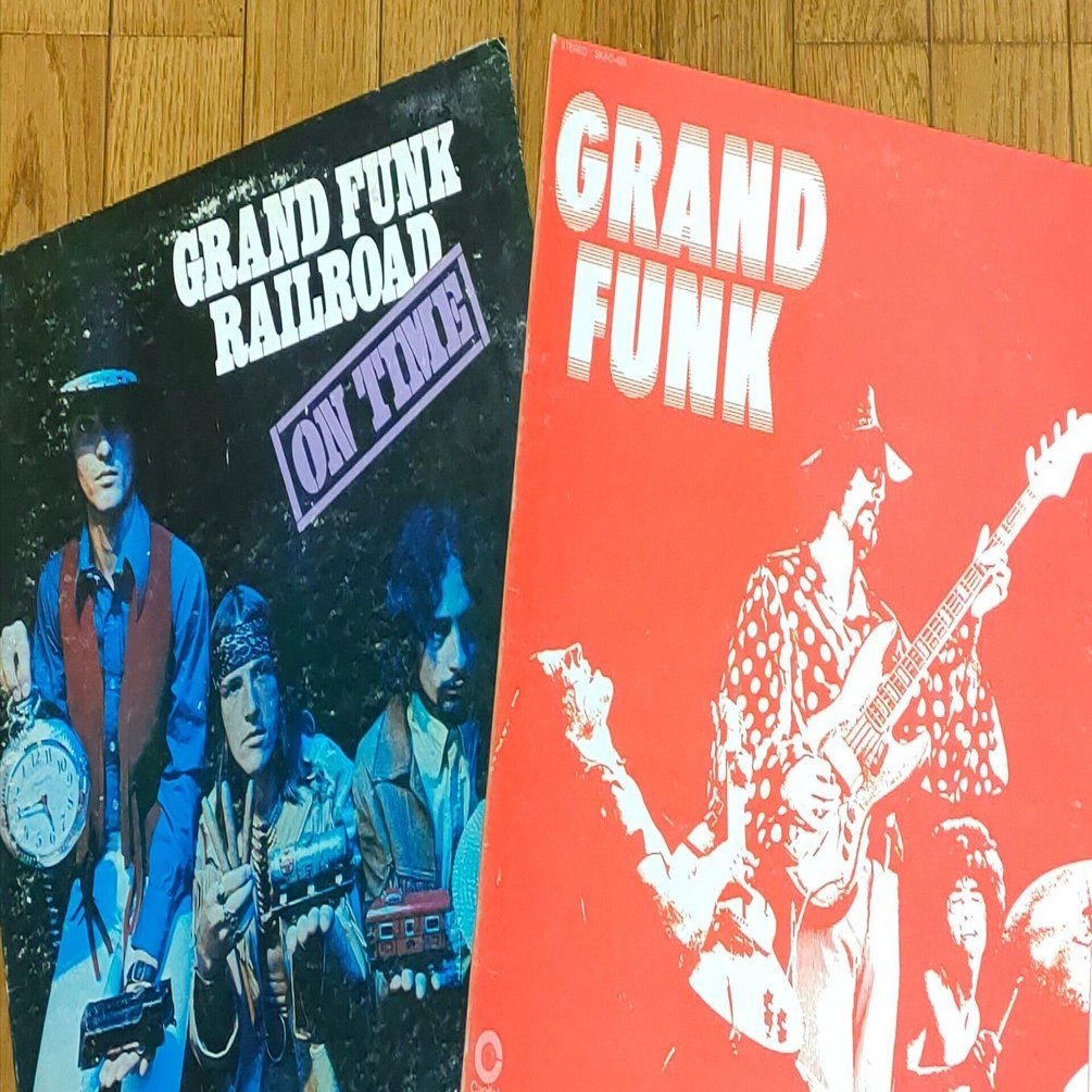 On Time】/【Grand Funk】(1969) Grand Funk Railroad アメリカン肉体