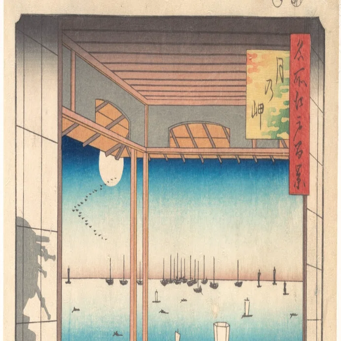 夏目漱石/釣鐘のうなる許に野分かな/俳句/杉題箱付/布袋屋掛軸HJ-205 吾恋はあだてなるかは月明かり 夏目漱石の俳句をどう読むか⑥｜小林十之助