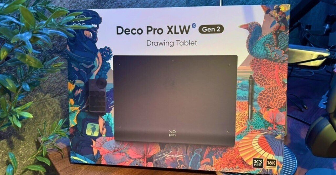 ペンタブ「XP-Pen Deco Pro XLW 」 詳細レビュー｜よー清水
