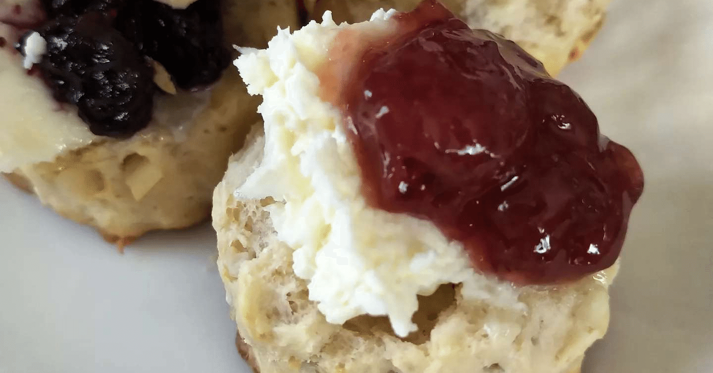 レア　クロテッドクリーム　黒色 ウェルシュクロッテッドクリーム 4個セット(h9242761)｜フード(食品