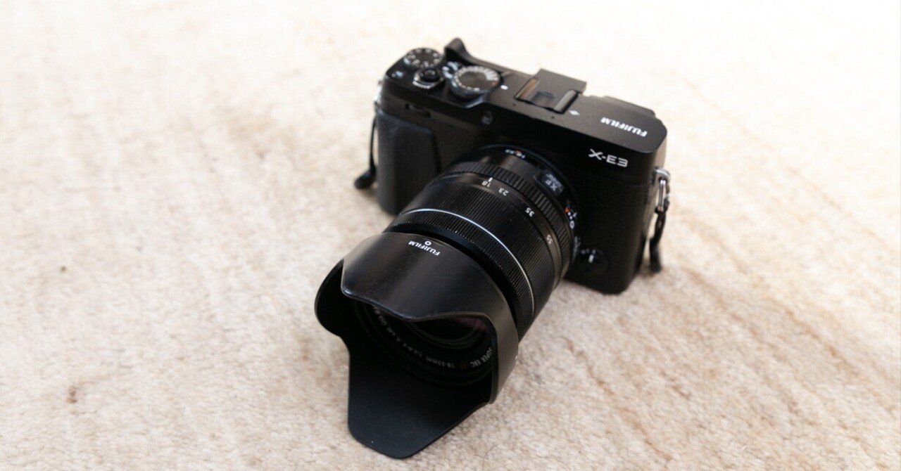 山と写真とカメラ（富士フィルムX-E3）｜yamadagawa