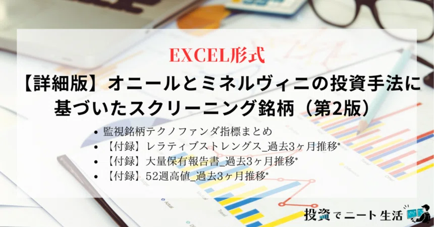 《2024/01/13》 [Detailed Version] Screened Stocks Based on O'Neil and ...