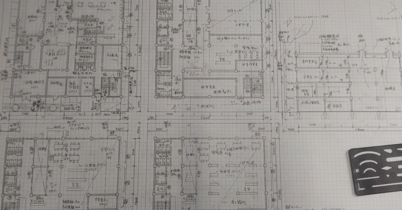 1級建築士の設計製図作図中に発覚した一発アウト級のやらかし｜taro_jiro