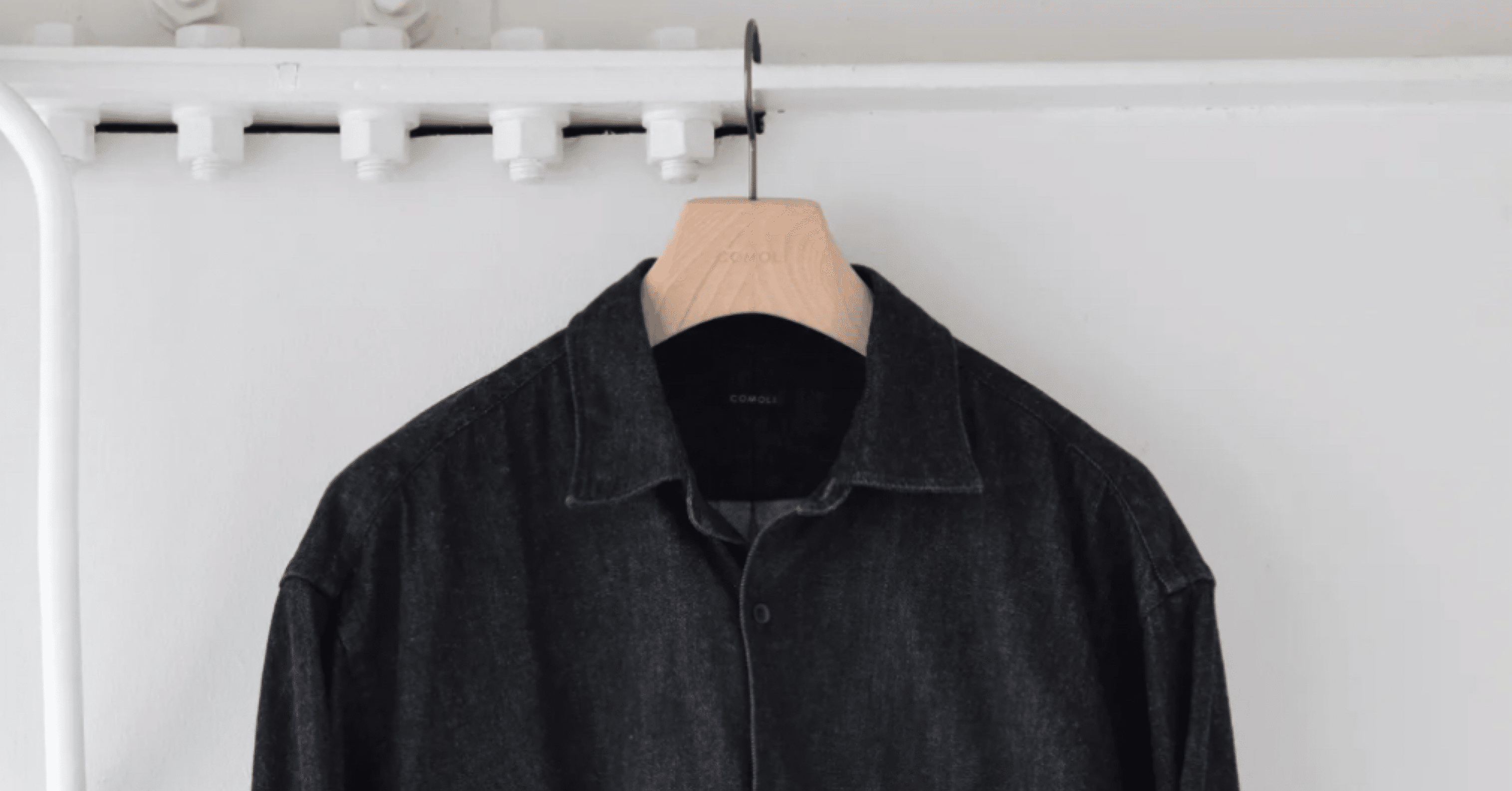 COMOLI 24SS 1stデリバリーレポート。デニムコモリシャツはサイズ選び