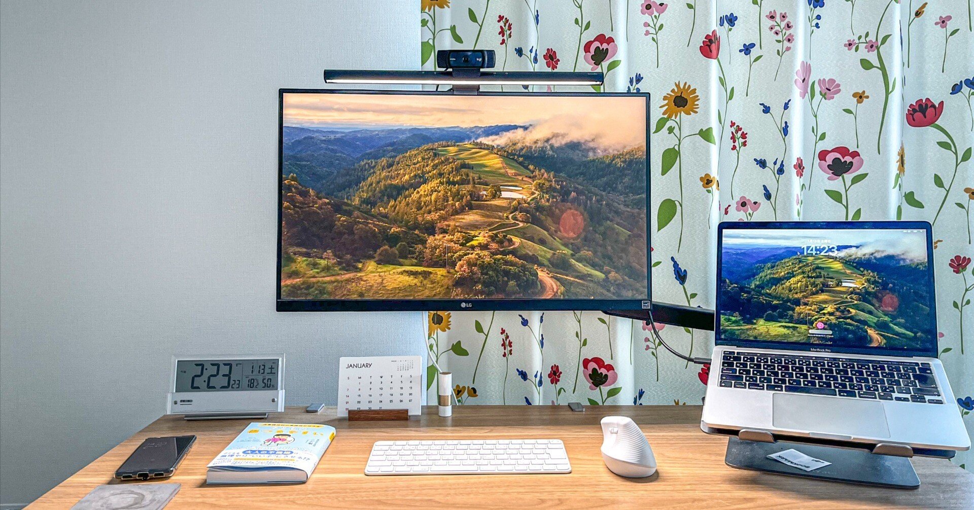 デスク環境セット USB-C一本接続・在宅ワークに最適 デスク環境セット USB-C一本接続・在宅ワークに最適 desk-setup-4