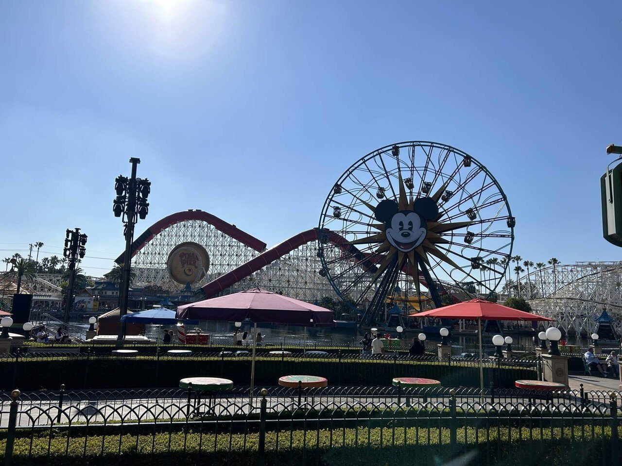 タグ付きレア！【海外ディズニー限定】 観覧車 ファンウィール カチューシャ 海外ディズニー限定】 観覧車 ファンウィール カチューシャ