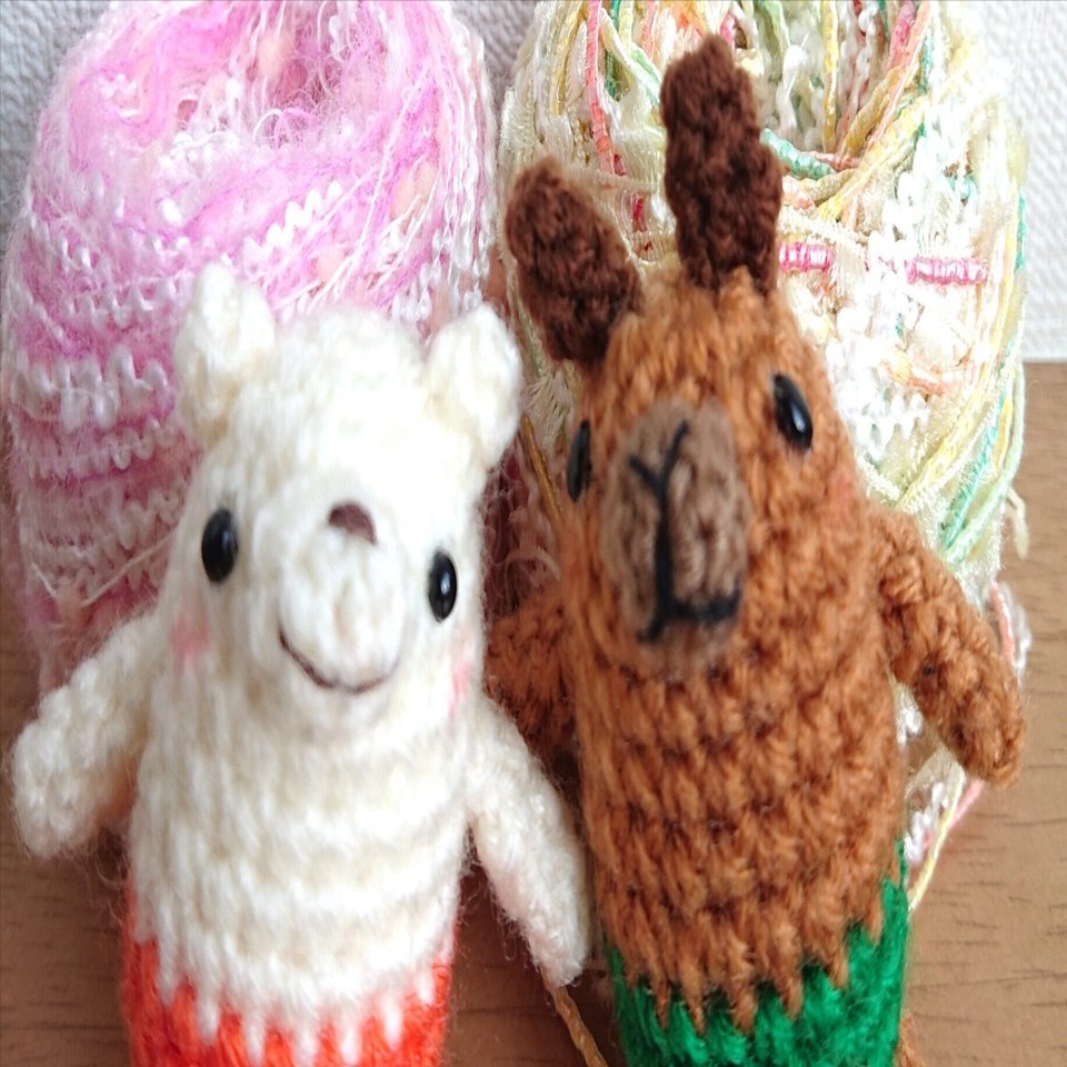 あみぐるみ ひなた🐰&しろくまちゃん🐻の 『あみぐるみ情報局