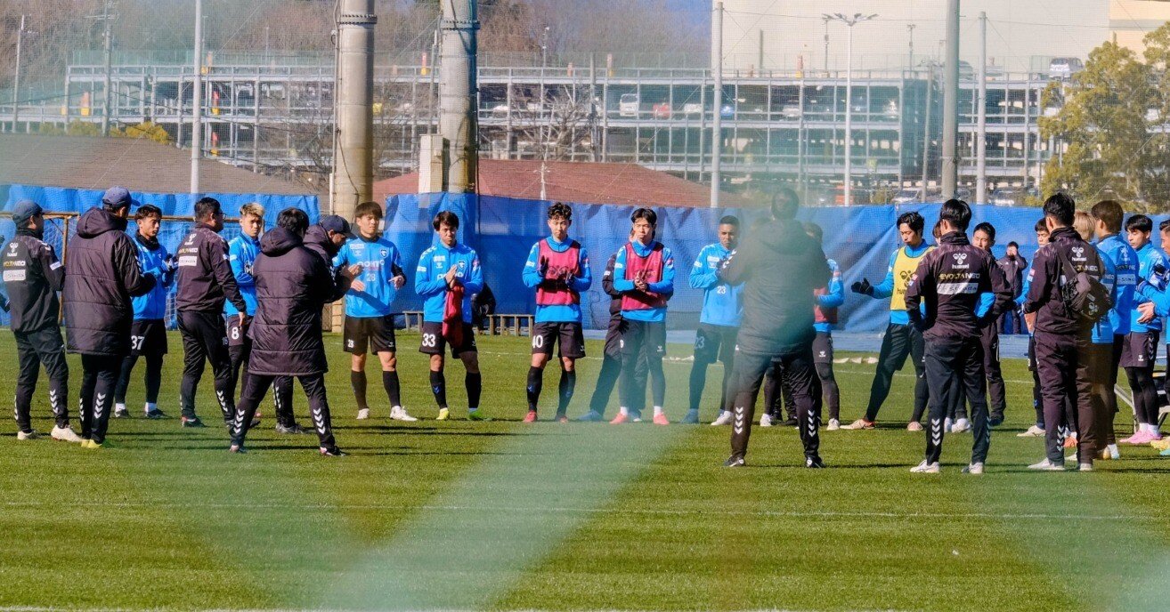 ガンバ大阪練習見学レポート 2024/1/14｜ちくわ