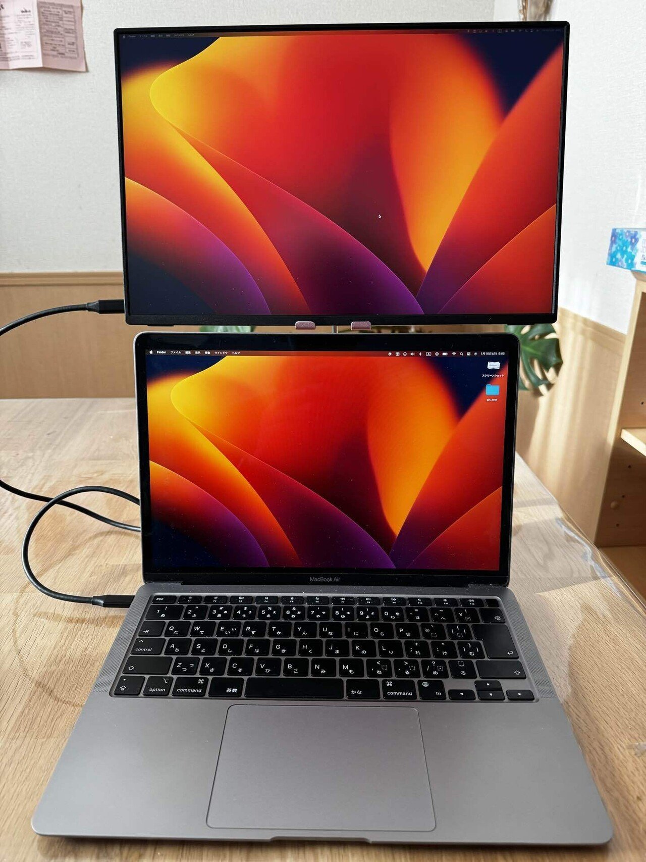 サクラの香り漂うモバイルモニターを購入[kksmart 2.5k 16インチ サクラの香り漂うモバイルモニターを購入[kksmart 2.5k 16インチ
