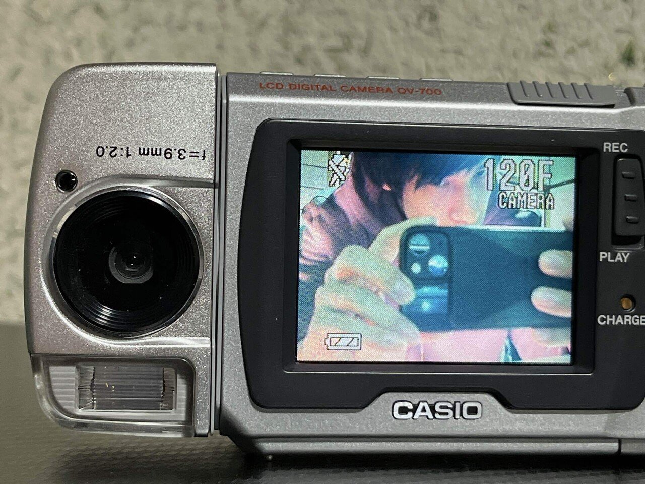 CASIO QV デジタルカメラ 奥深く CASIO QV デジタルカメラ 奥深く