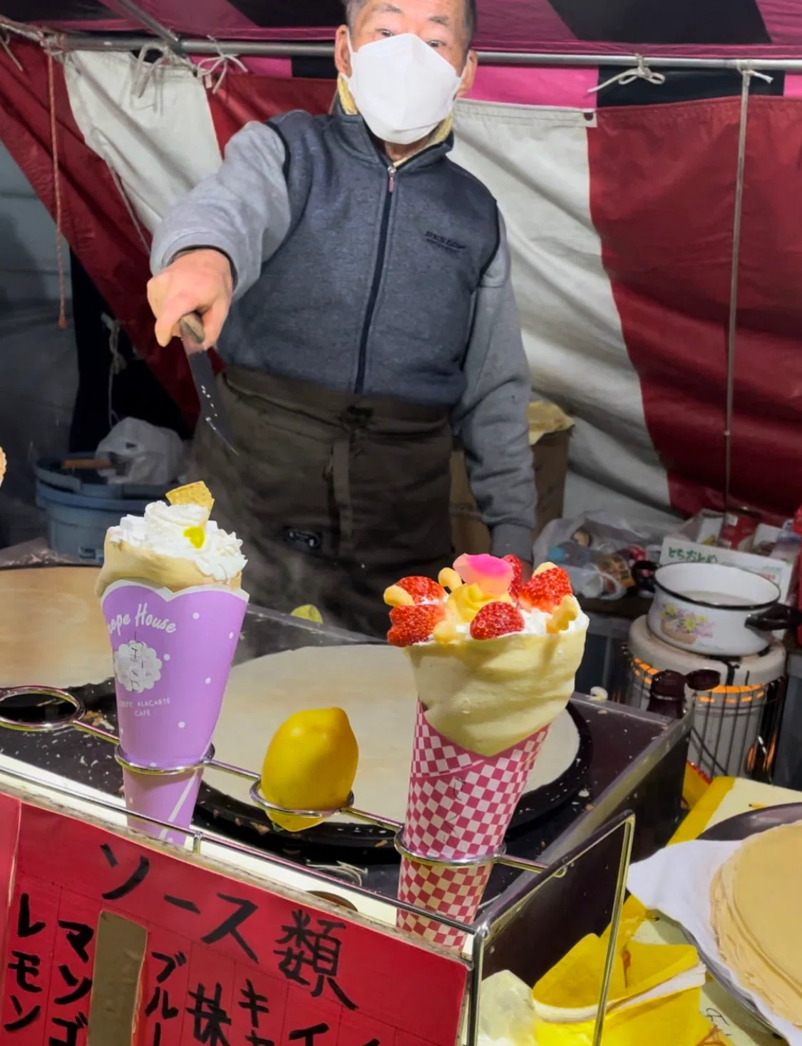 クレープ屋で800円の宝石を買った｜そい｜内藤千裕