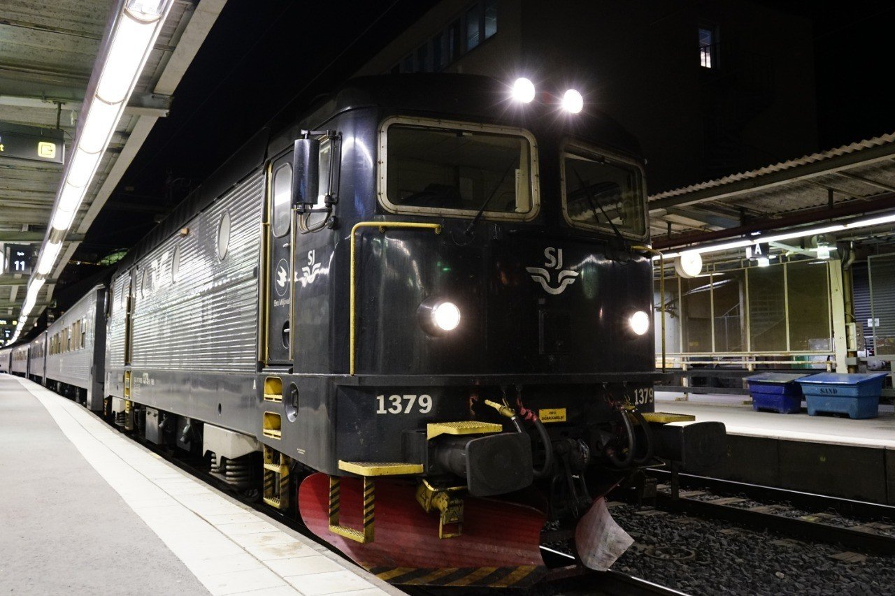 ヨーロッパ寝台列車の旅 Sjナイトトレイン スウェーデン Shun Hazama Note