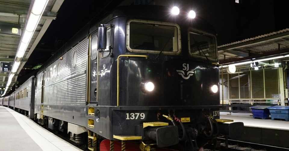 ヨーロッパ寝台列車の旅 Sjナイトトレイン スウェーデン Shun Hazama Note